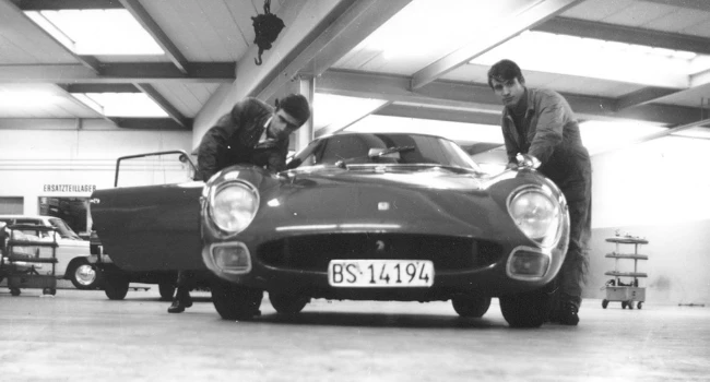 Classic Ferrari in Switzerland