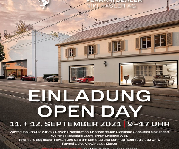 Open Day + Eröffnung Classiche Showroom @Basel (CH)