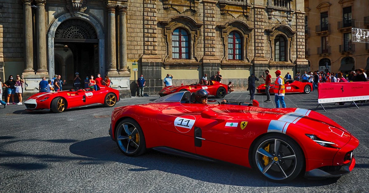 Ferrari Cavalcade Icona @Mailand - Maranello (IT)